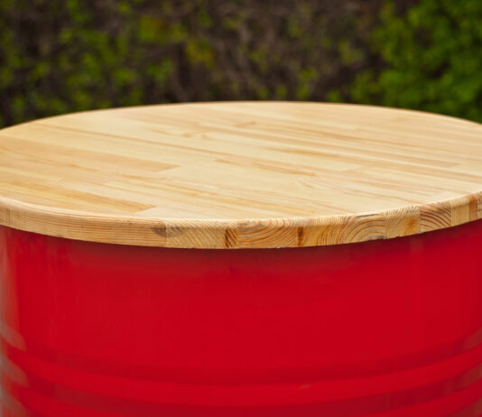 ronde tafel van hout